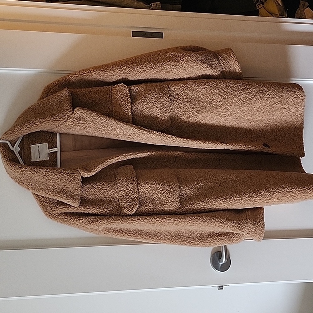 Oversized Teddy Faux Shearling Shacket